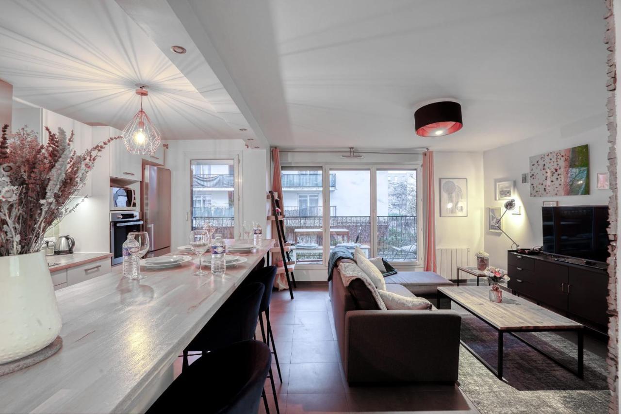 Ferienwohnung Magnifique Appart Stade De France Gare Terasse Paris 6 Pers Saint-Denis  Exterior foto