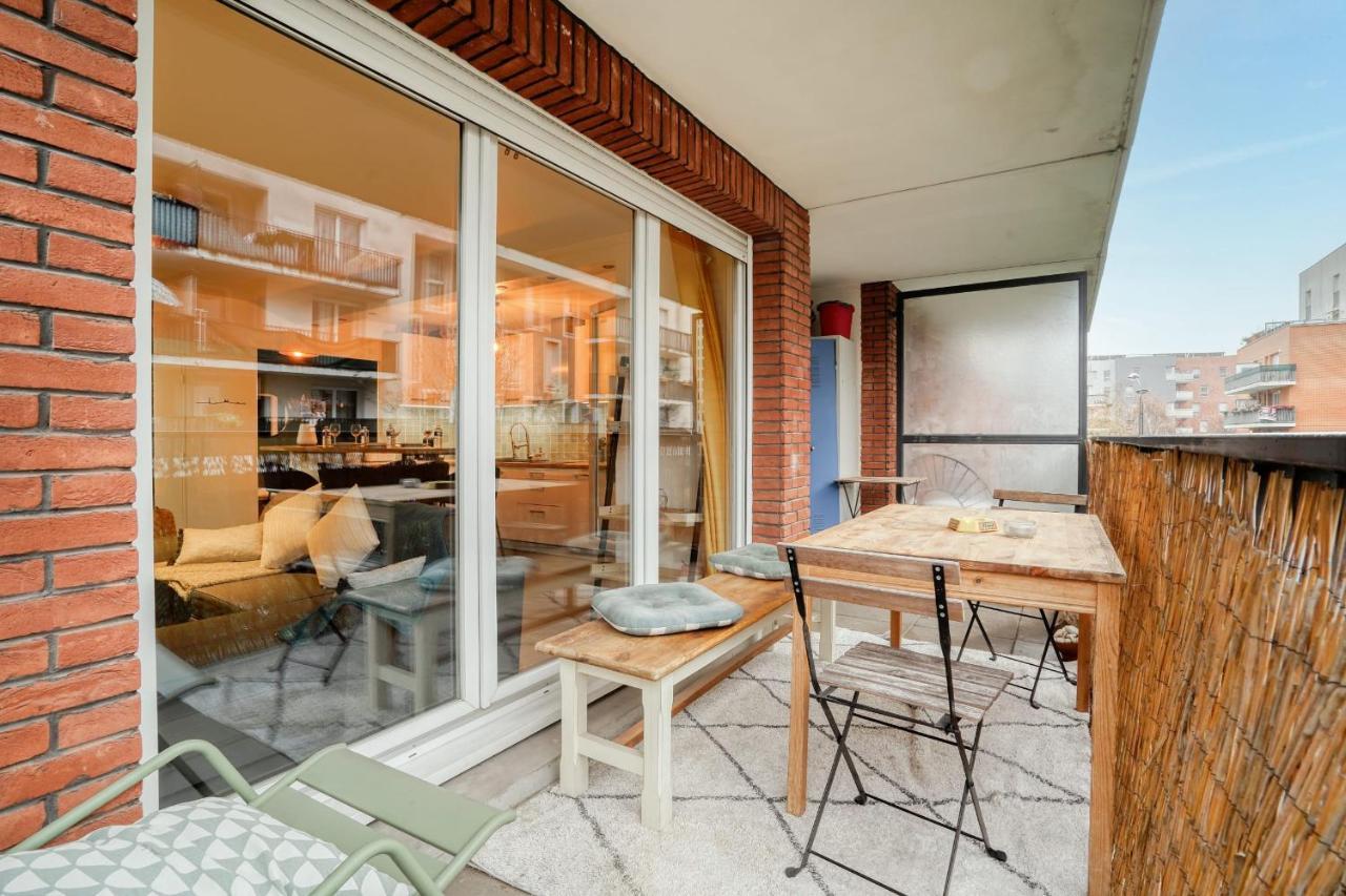 Ferienwohnung Magnifique Appart Stade De France Gare Terasse Paris 6 Pers Saint-Denis  Exterior foto