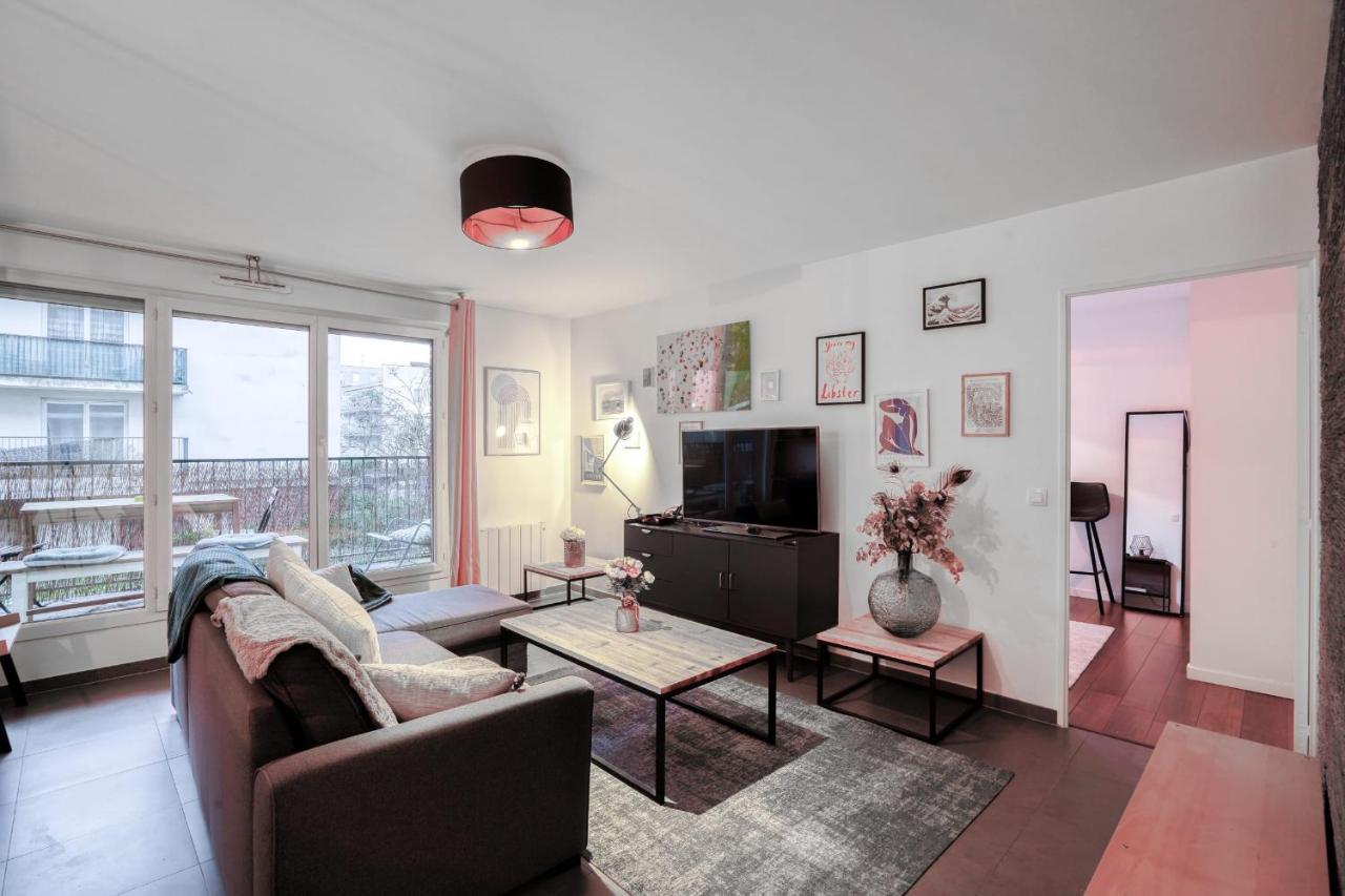 Ferienwohnung Magnifique Appart Stade De France Gare Terasse Paris 6 Pers Saint-Denis  Exterior foto
